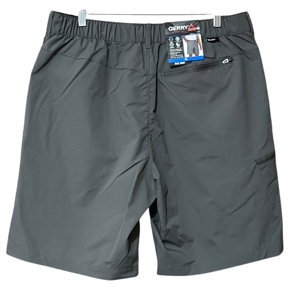 Gerry Tech Shorts 35 Gray Gorpcore Outdoorcore Sportcore UV Stretch NWT